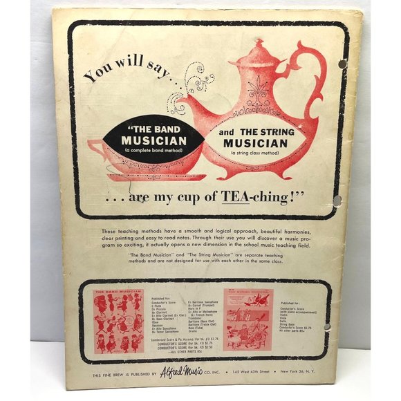 The Band Musician Book One Beginning Band Instructional Book Trombone Baritone - Picture 2 of 8